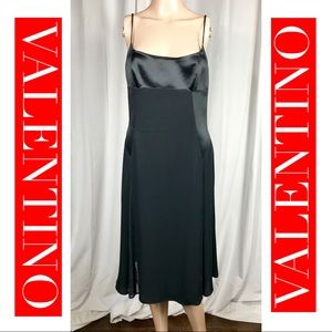 Black Valentino Midi Dress Size 6